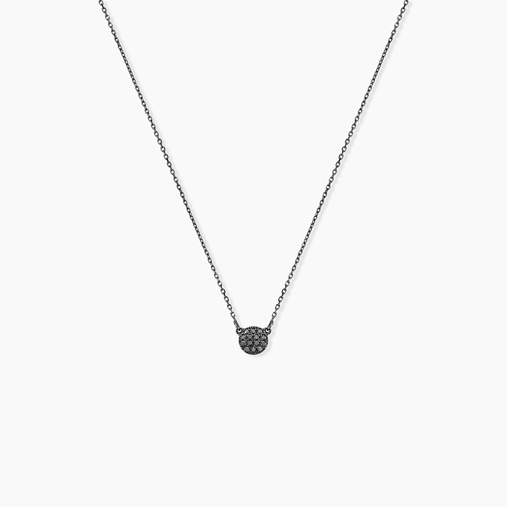 Collier Teani Or Blanc Diamant - Colliers avec pierres Femme | Marc Orian