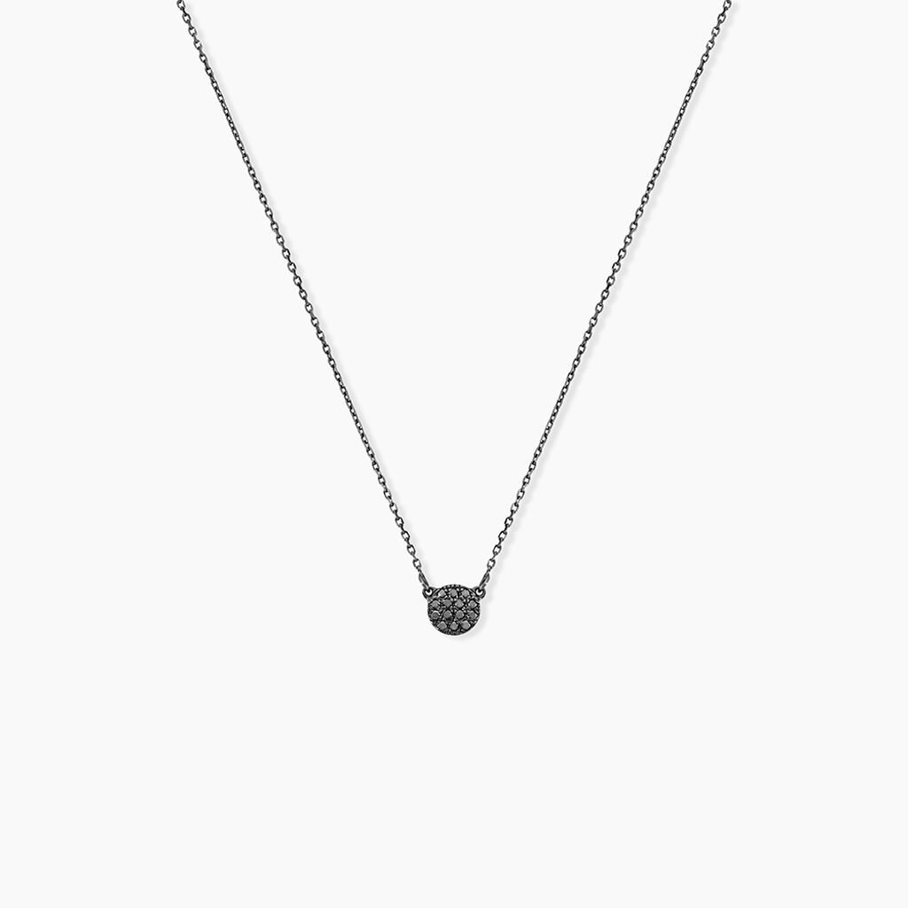 Collier Teani Or Blanc Diamant - Colliers avec pierres Femme | Marc Orian