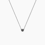 Collier Teani Or Blanc Diamant - Colliers avec pierres Femme | Marc Orian