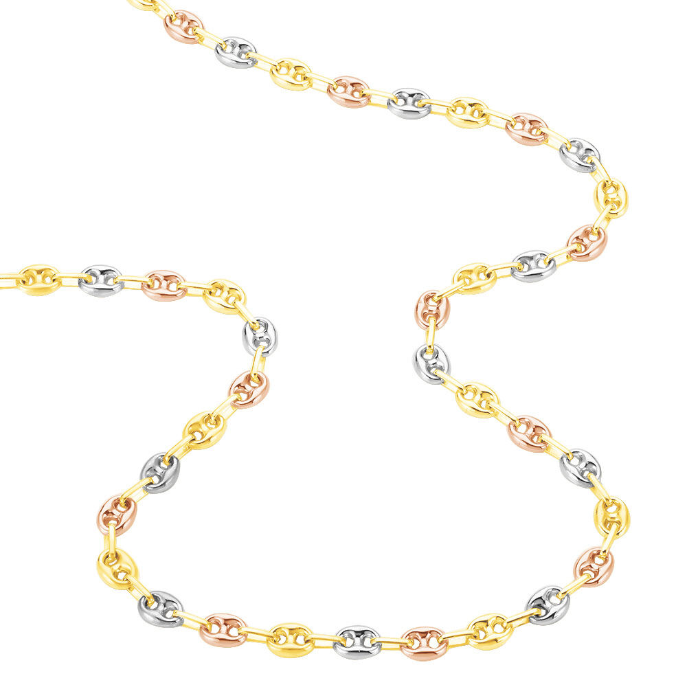Collier Dami Or Tricolore - Chaines Homme | Marc Orian