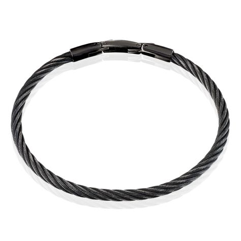 Bracelet Phebus Him Acier Noir - Bracelets cha&icirc;nes Homme | Marc Orian