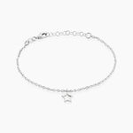 Bracelet Mikaelle Argent Blanc - Bracelets fantaisie Femme | Marc Orian