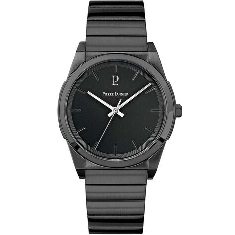 Montre Pierre Lannier Candide Noir - Montres classiques Homme | Marc Orian