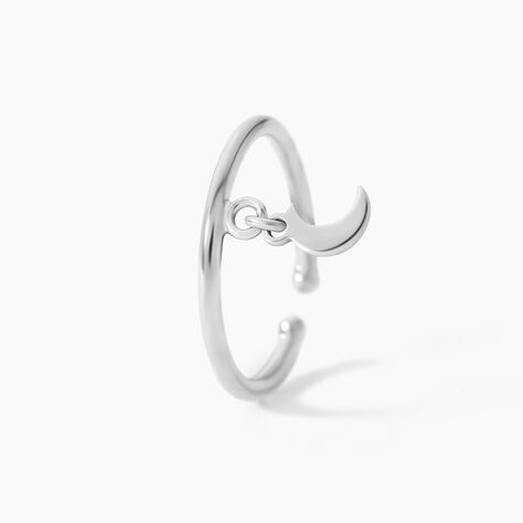 Bague Elvyn Argent Blanc - Bijoux fantaisie Femme | Marc Orian