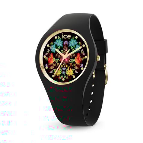 Montre Ice Watch Flower Noir - Montres &eacute;tanches Femme | Marc Orian