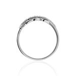 Bague Cynthia Argent Blanc Oxyde De Zirconium - Bijoux fantaisie Femme | Marc Orian