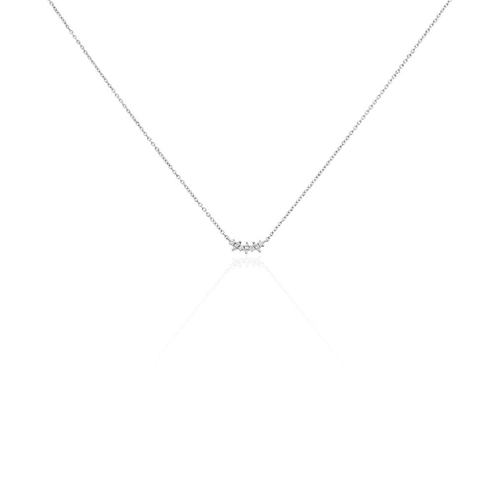 Collier Argent Eden Oxyde De Zirconiums - Colliers avec pierres Femme | Marc Orian
