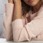 Bracelet Auxana Argent Blanc Oxyde De Zirconium - Bracelets fantaisie Femme | Marc Orian