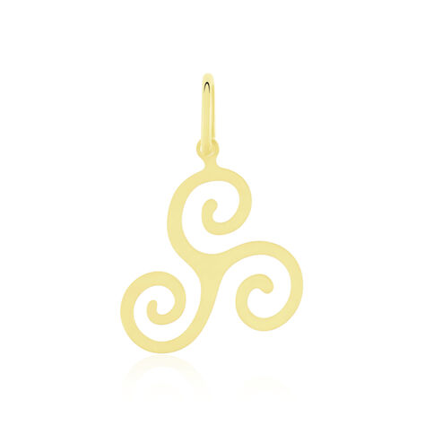 Pendentif Cobeia Triskel Or Jaune - Pendentifs Famille | Marc Orian