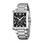 Montre Festina On The Square Chrono Noir - Montres &eacute;tanches Homme | Marc Orian