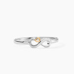 Bague Phedra Or Jaune Argent Blanc - Bagues dor&eacute;es Femme | Marc Orian