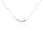 Collier Zuina Argent Blanc Oxyde De Zirconium - Colliers avec pierres Femme | Marc Orian
