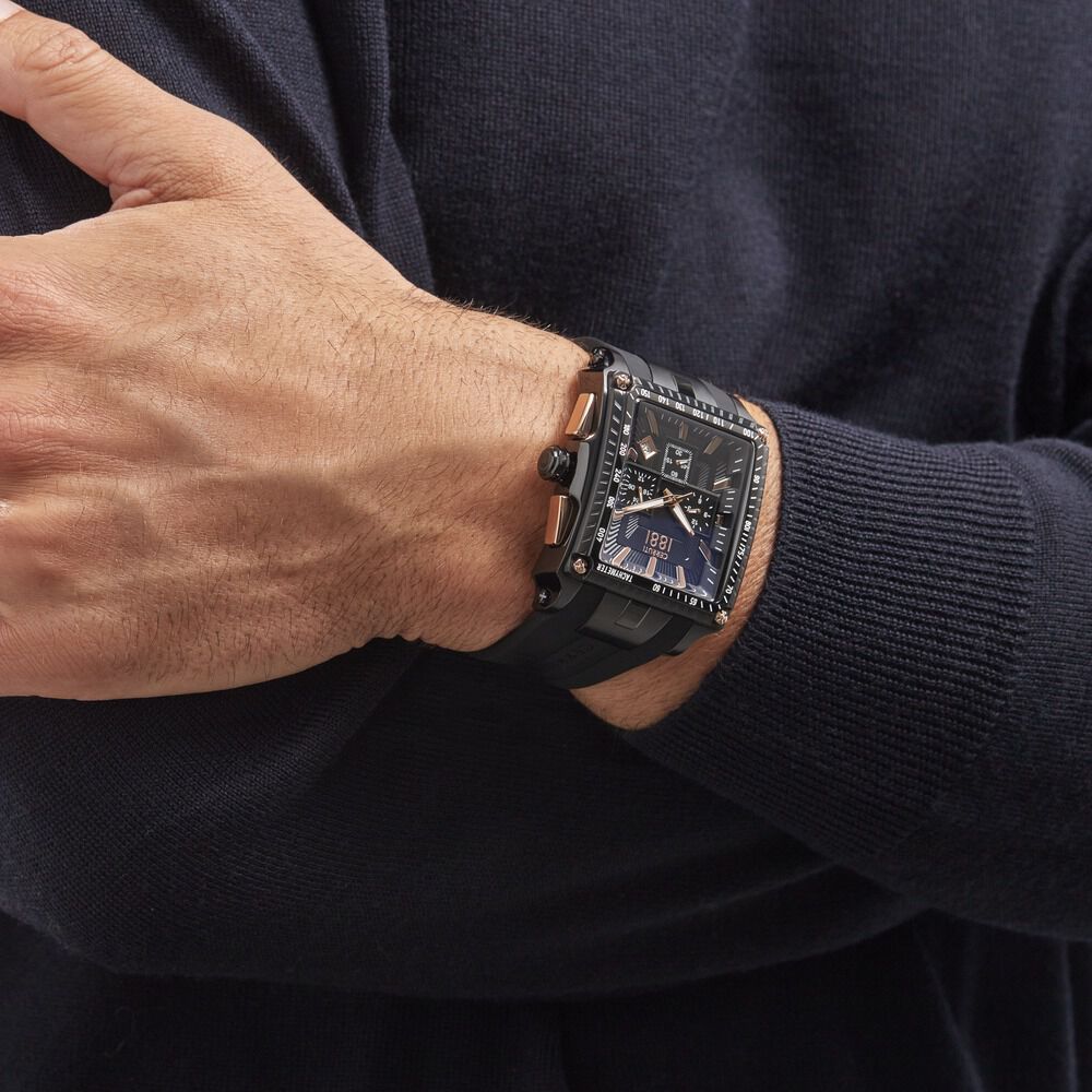 Montre Cerruti Odissea Master Noir - Montres étanches Homme | Marc Orian