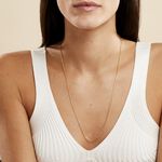 Cha&icirc;ne Igoa Maille For&ccedil;at Diamantee Or Jaune - Chaines Famille | Marc Orian