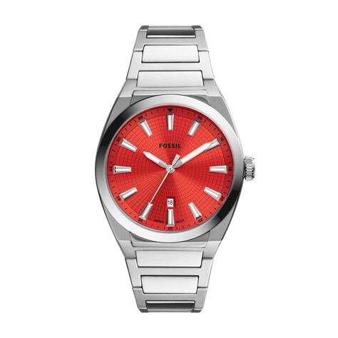 Montre Fossil Everett Rouge - Montres Homme | Marc Orian