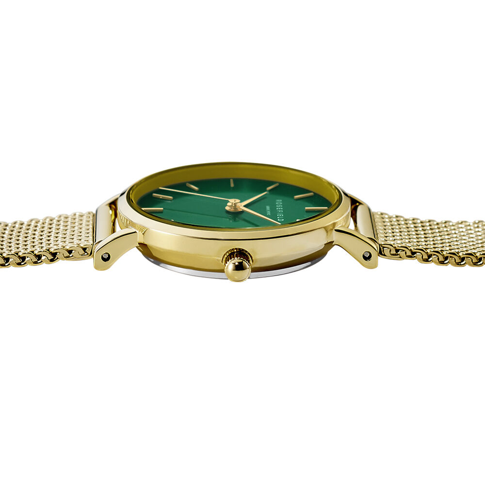 Montre Rosefield Small Edit Vert - Montres &eacute;tanches Femme | Marc Orian