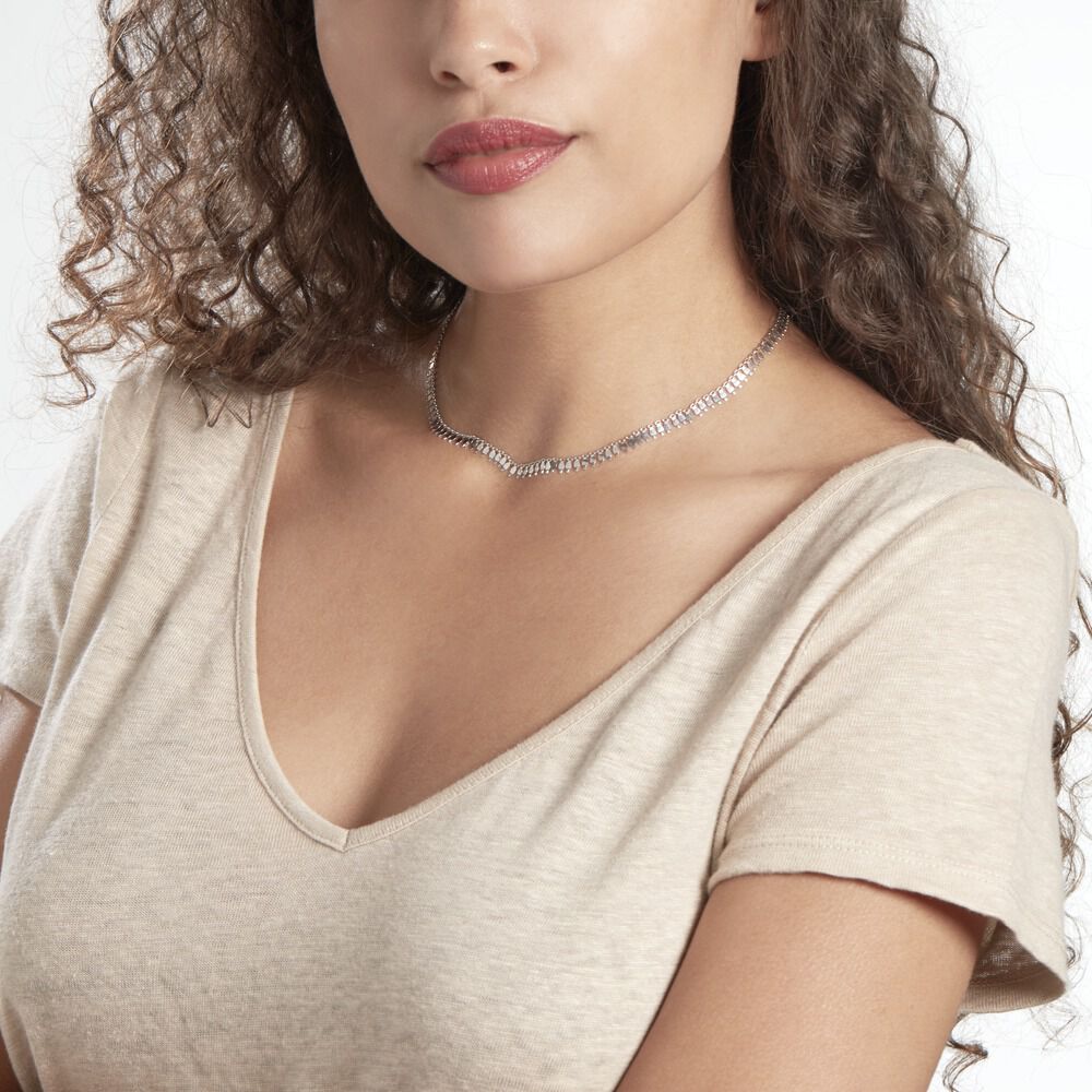 Collier Soranaae Argent Blanc - Colliers Femme | Marc Orian