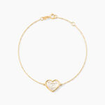 Bracelet Josine Or Jaune Nacre - Bracelets cha&icirc;nes Femme | Marc Orian