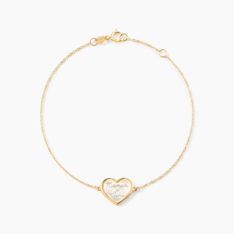 Bracelet Josine Or Jaune Nacre - Bracelets cha&icirc;nes Femme | Marc Orian