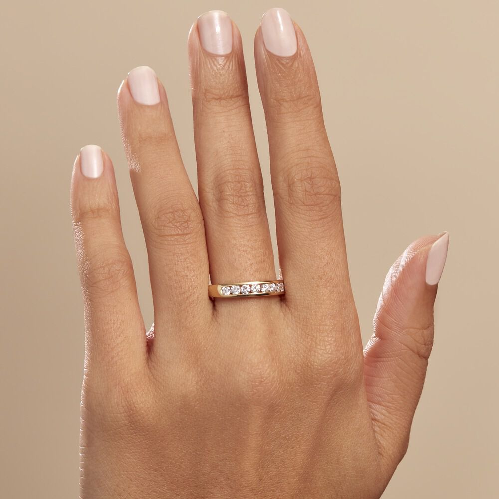 Alliance Giulia Or Jaune Diamant - Alliances duo Femme | Marc Orian