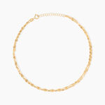 Cha&icirc;ne De Cheville Zaig Or Jaune - Chaines de cheville Femme | Marc Orian