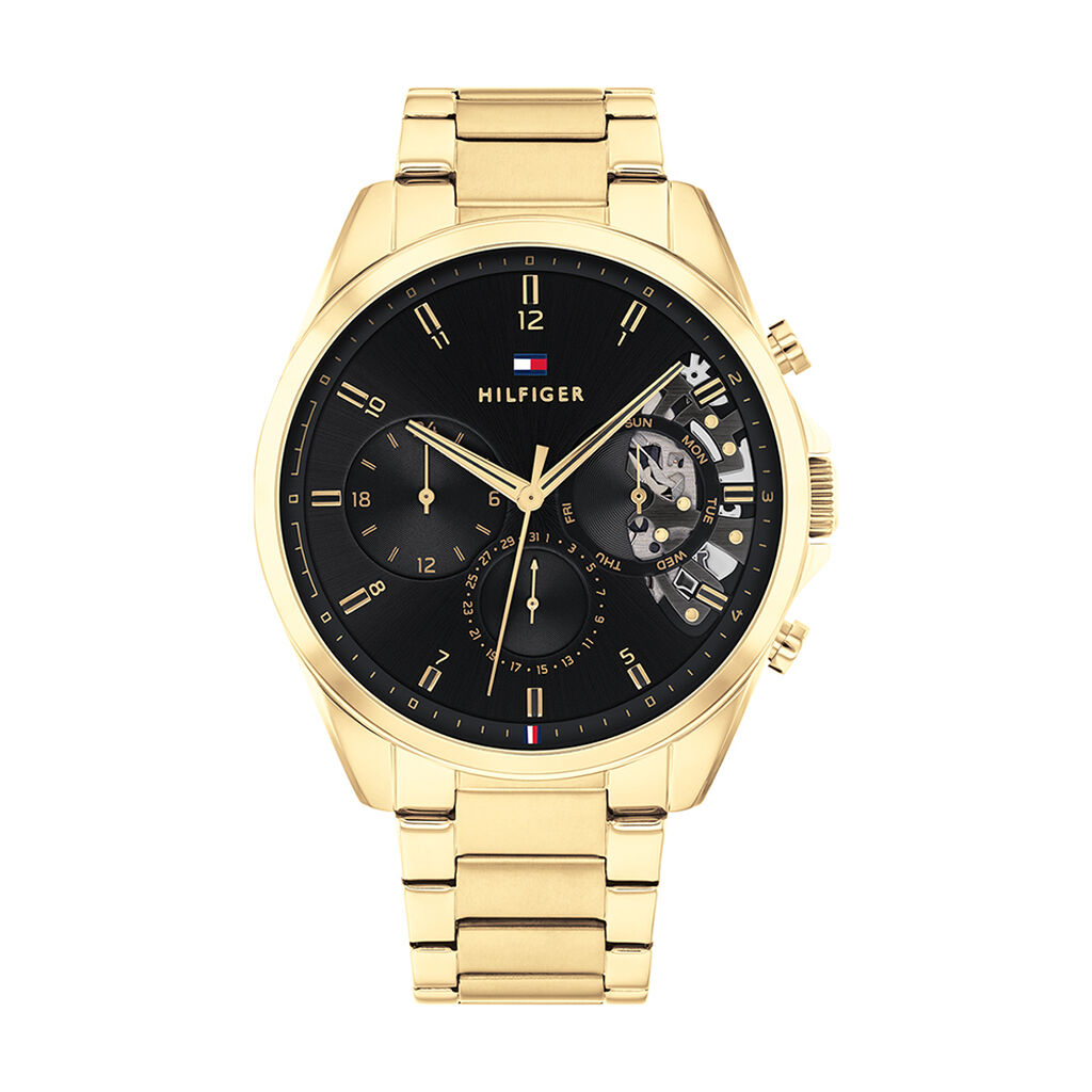 Montre Tommy Hilfiger Baker Noir - Montres étanches Homme | Marc Orian