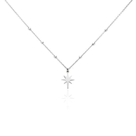 Collier Pearce Argent Blanc - Colliers fantaisie Femme | Marc Orian