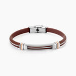 Bracelet Ellis Acier Blanc - Bracelets cha&icirc;nes Homme | Marc Orian