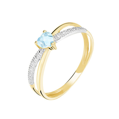 Bague Rory Or Jaune Topaze - Bagues Femme | Marc Orian