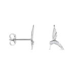 Boucles D'oreilles Puces Irysa Argent Blanc Oxyde De Zirconium - Puces Femme | Marc Orian