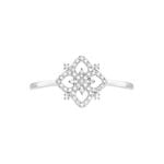 Bague Vasya Or Blanc Diamant - Bagues pierres pr&eacute;cieuses Femme | Marc Orian