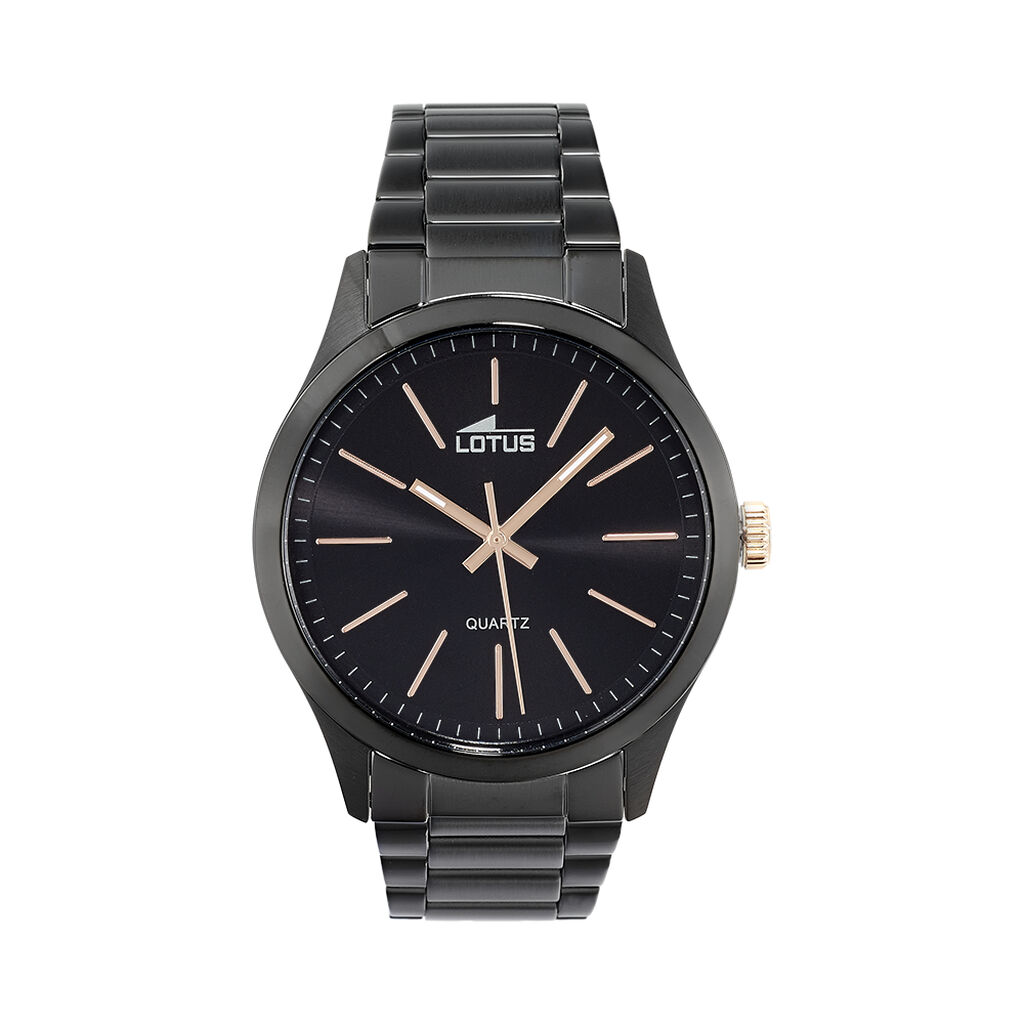 Montre Lotus Smart Casual Noir - Montres classiques Homme | Marc Orian