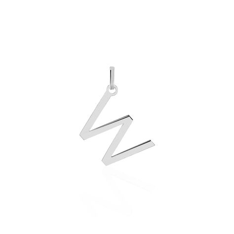 Pendentif Ionia Lettre Or Blanc - Pendentifs Famille | Marc Orian