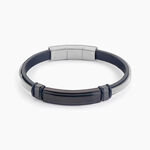 Bracelet Cuir De Vache Noir - Bracelets cuir Homme | Marc Orian