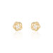 Boucles D'oreilles Puces Djanaelle Plaqué Or Jaune Oxyde De Zirconium - Puces Femme | Marc Orian