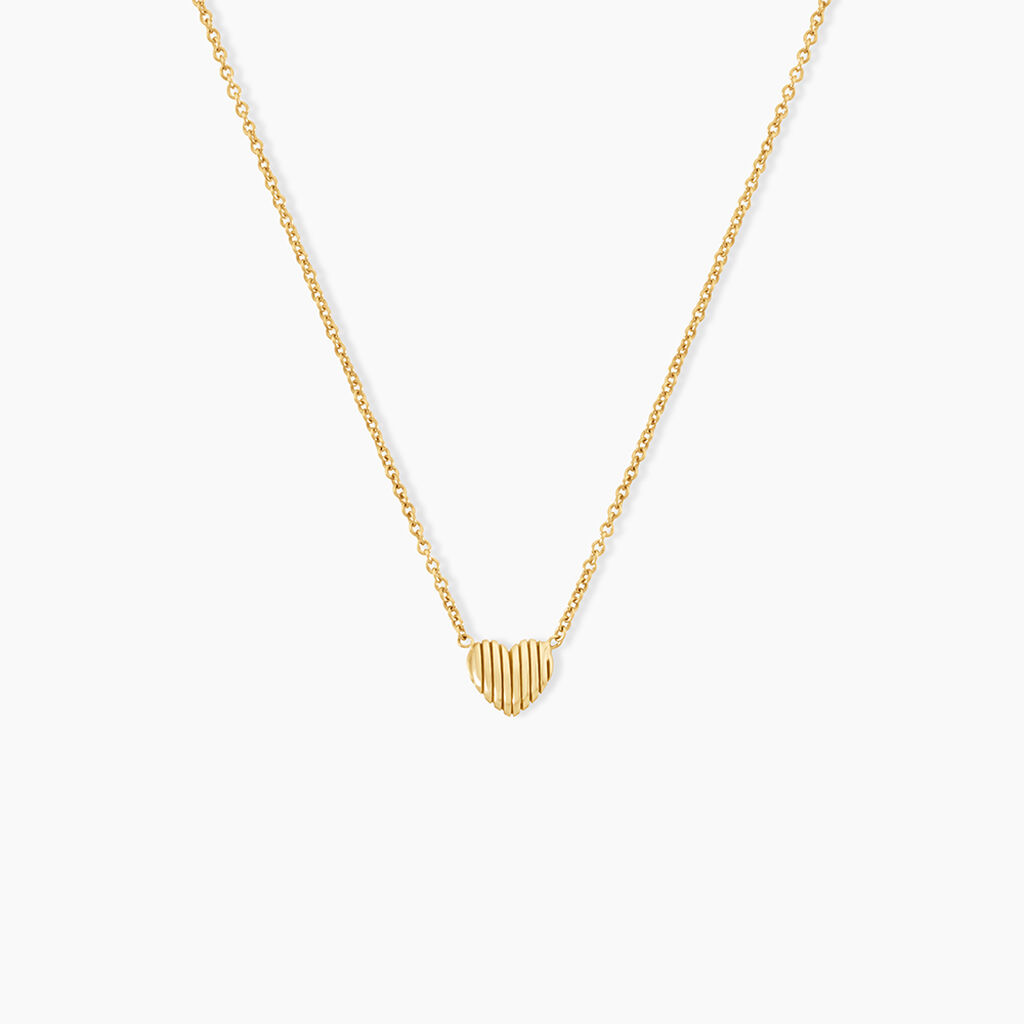 Collier Telia Argent Dor&eacute; A L'Or 750/1000 - Colliers ete Femme | Marc Orian