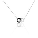 Collier Malee Argent Blanc C&eacute;ramique Et Oxyde De Zirconium - Colliers avec pierres Femme | Marc Orian