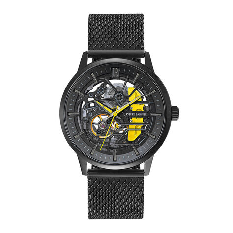 Montre Pierre Lannier Paddock Noir - Montres automatique Homme | Marc Orian