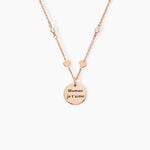 Collier Nueva Argent Rose Oxyde De Zirconium - Colliers avec pierres Femme | Marc Orian