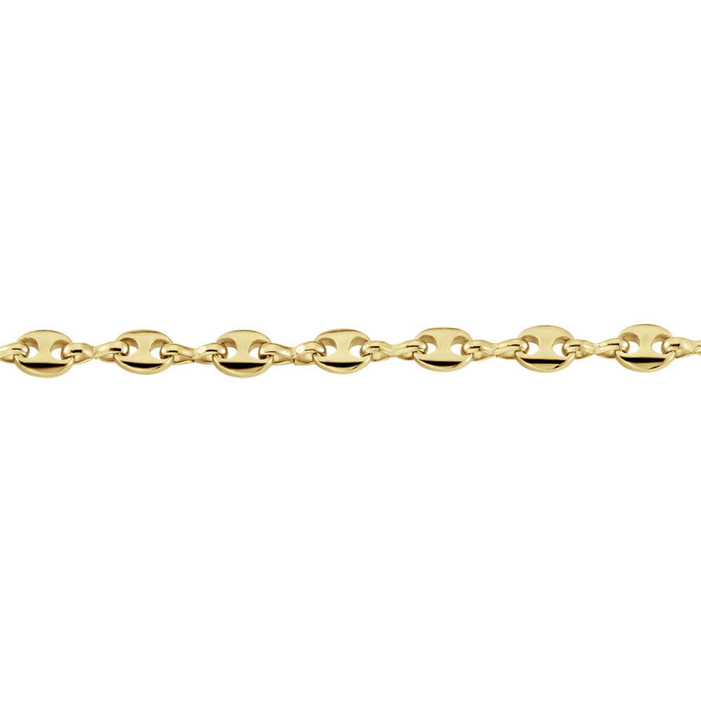 Bracelet Plaqué Or Jaune William - Bracelets mailles Homme | Marc Orian