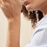 Bracelet Or Jaune Laurentienne - Bracelets cha&icirc;nes Femme | Marc Orian