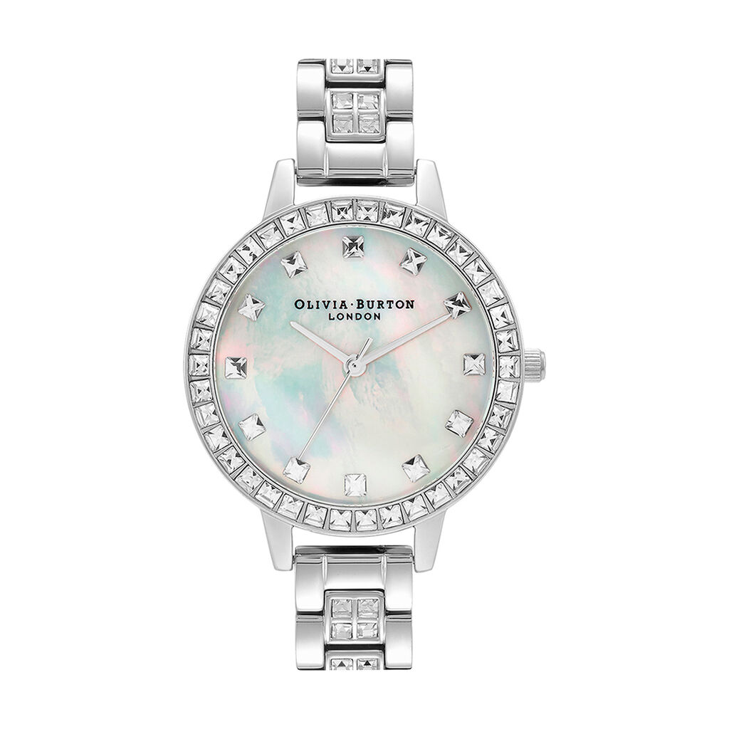 Montre Olivia Burton Treasure Nacre Blanche - Montres étanches Femme | Marc Orian