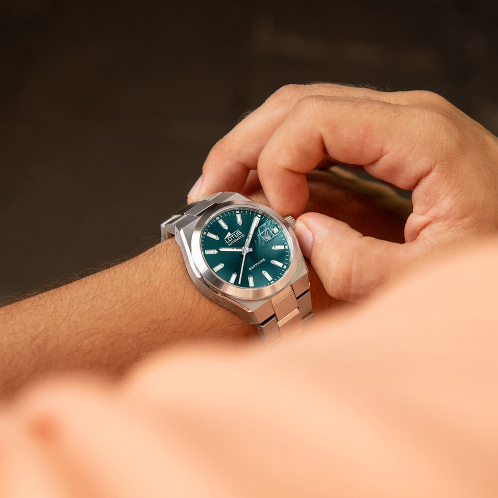 Montre Lotus Automatico Bleu - Fête des pères Homme | Marc Orian