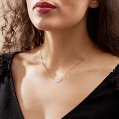 Collier Argent Blanc Tangi - Colliers Femme | Marc Orian