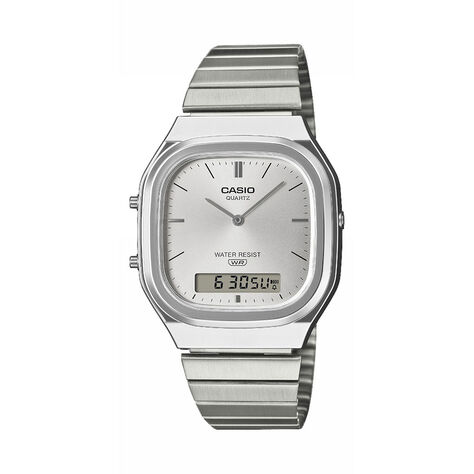 Montre Casio Collection Aq240 Argent&eacute; - Montres avec chiffres Unisex | Marc Orian