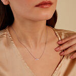 Collier Soana Or Jaune Argent Blanc Oxyde De Zirconium - Colliers avec pierres Femme | Marc Orian