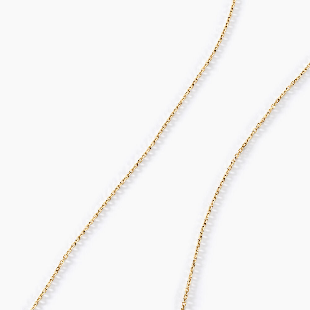 Cha&icirc;ne Igoa Maille For&ccedil;at Diamantee Or Jaune - Chaines Famille | Marc Orian