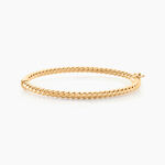 Bracelet Jonc Fritzi Torsade Or Jaune - Bracelets joncs Femme | Marc Orian