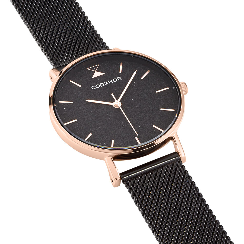 Montre Codhor Cindy Noir - Montres étanches Femme | Marc Orian