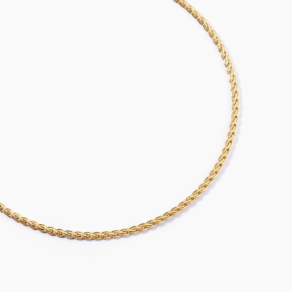 Collier Jayna Maille Palmier Or Jaune - Chaines Femme | Marc Orian